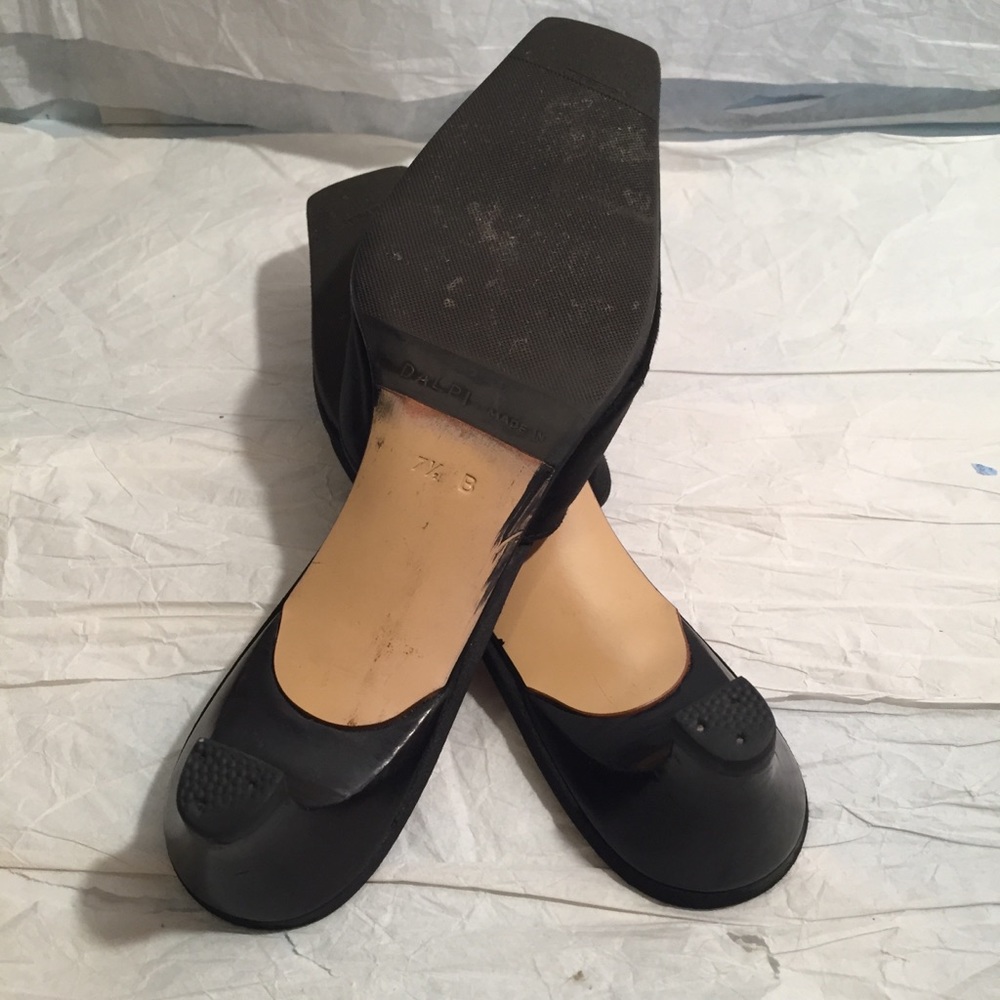 GUCCI BLACK SATIN MULES SZ-7.5 - Picture 7 of 8